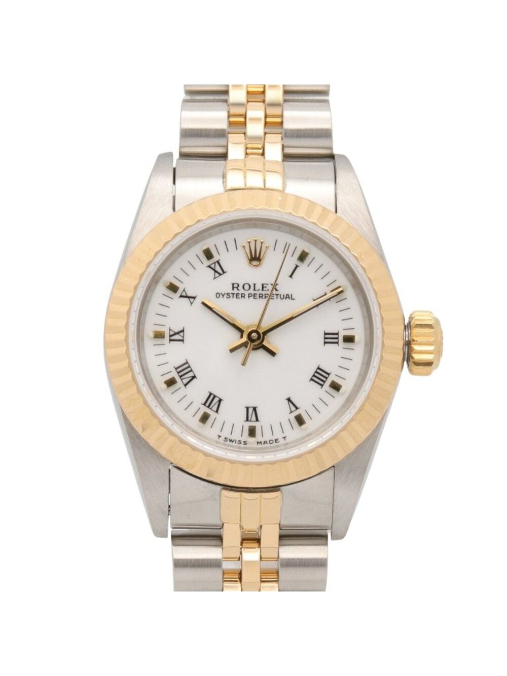 Rolex Watch Oyster Perpetual 18k Stainless Steel